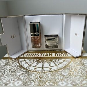 Authentic Dior Prestige La Crème and L'Huile de Rose Serum Set Limited Edition